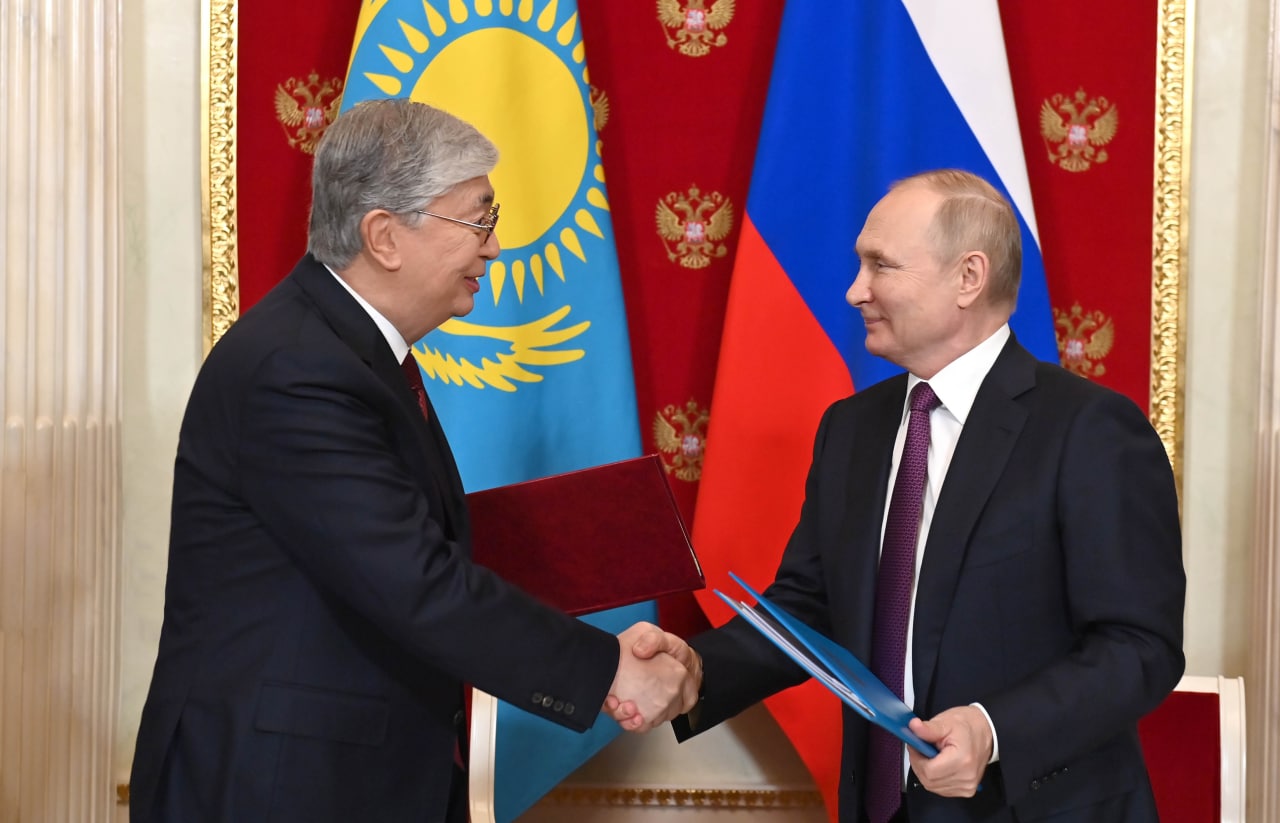 Токаев Путин