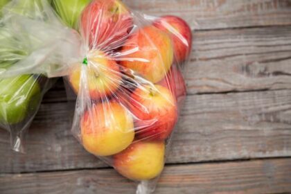 пакет яблоки